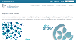 Desktop Screenshot of ieskincare.com